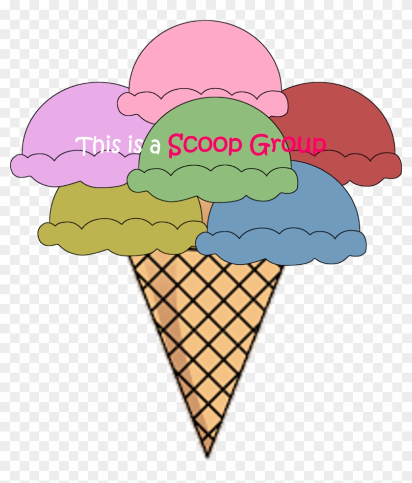 I Scream, You Scream, We All Scream Because We're Engineers - Clip Art Ice Cream Cone #1757146