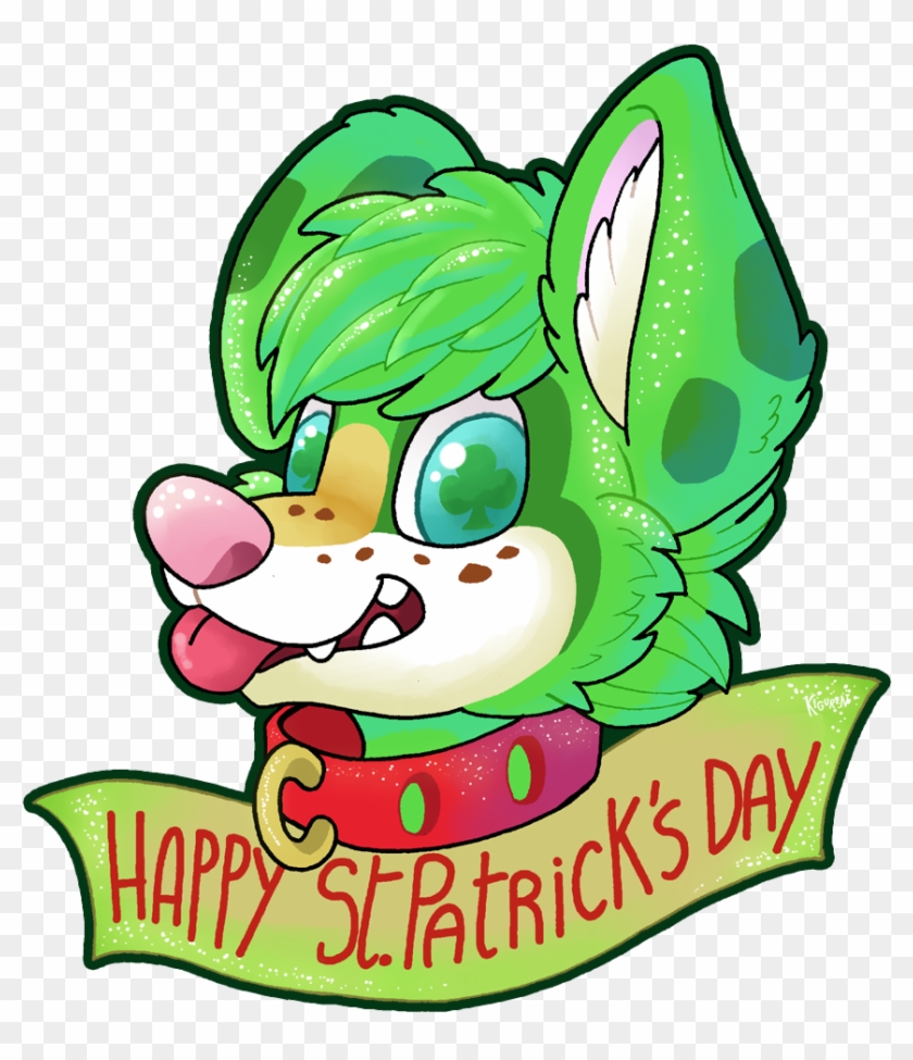 Clipart Dogs St Patrick Day - Cartoon #1757292
