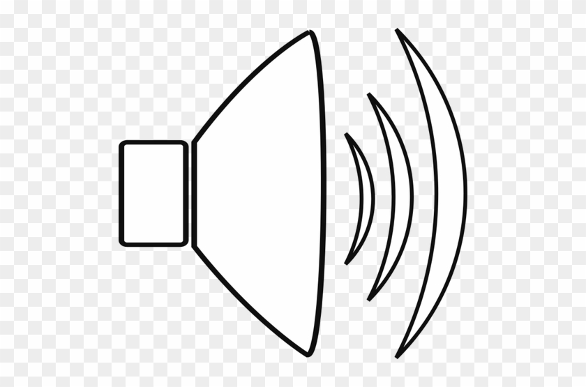 Audio Clipart Volume Level - Loudspeaker Drawing #1757368