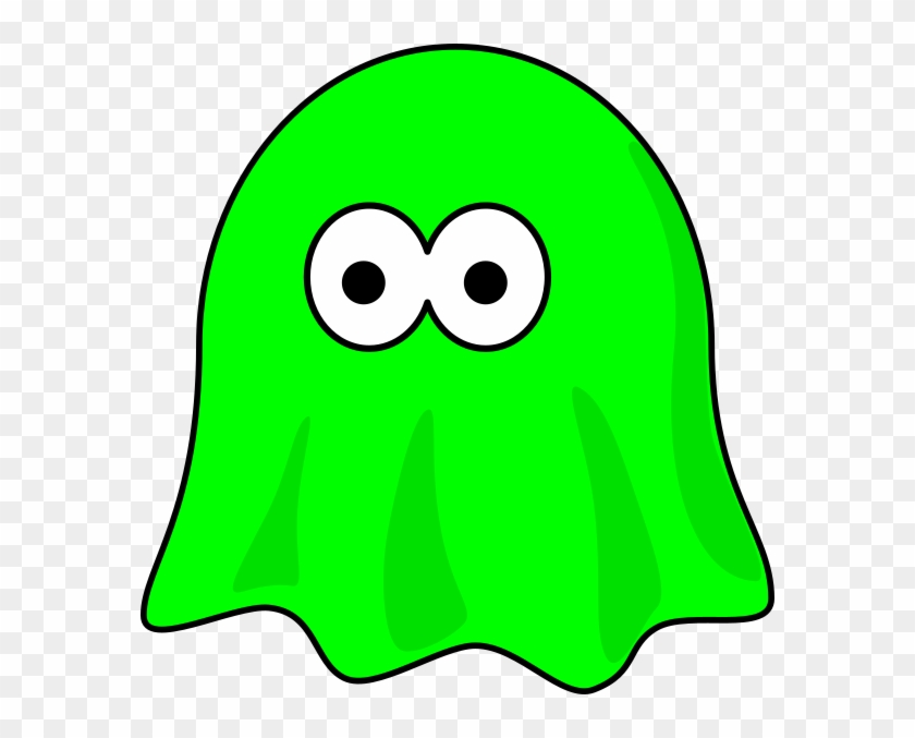 Green Ghost Clip Art #1757386