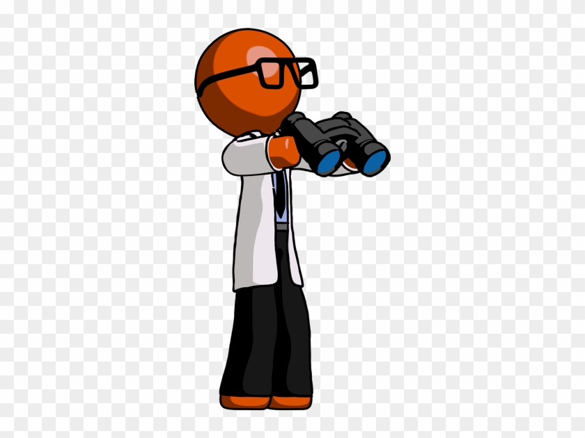 Orange Doctor Scientist Man - Orange Doctor Scientist Man #1757523