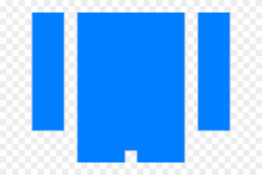 Man Clipart Blue - Majorelle Blue #1757524