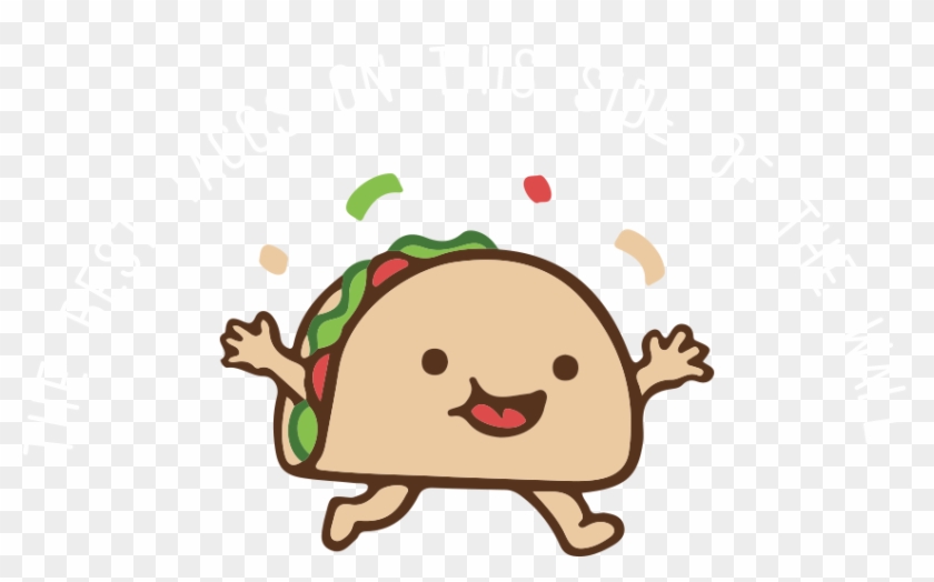 846 X 488 2 - Cartoon Taco Sticker #1757526