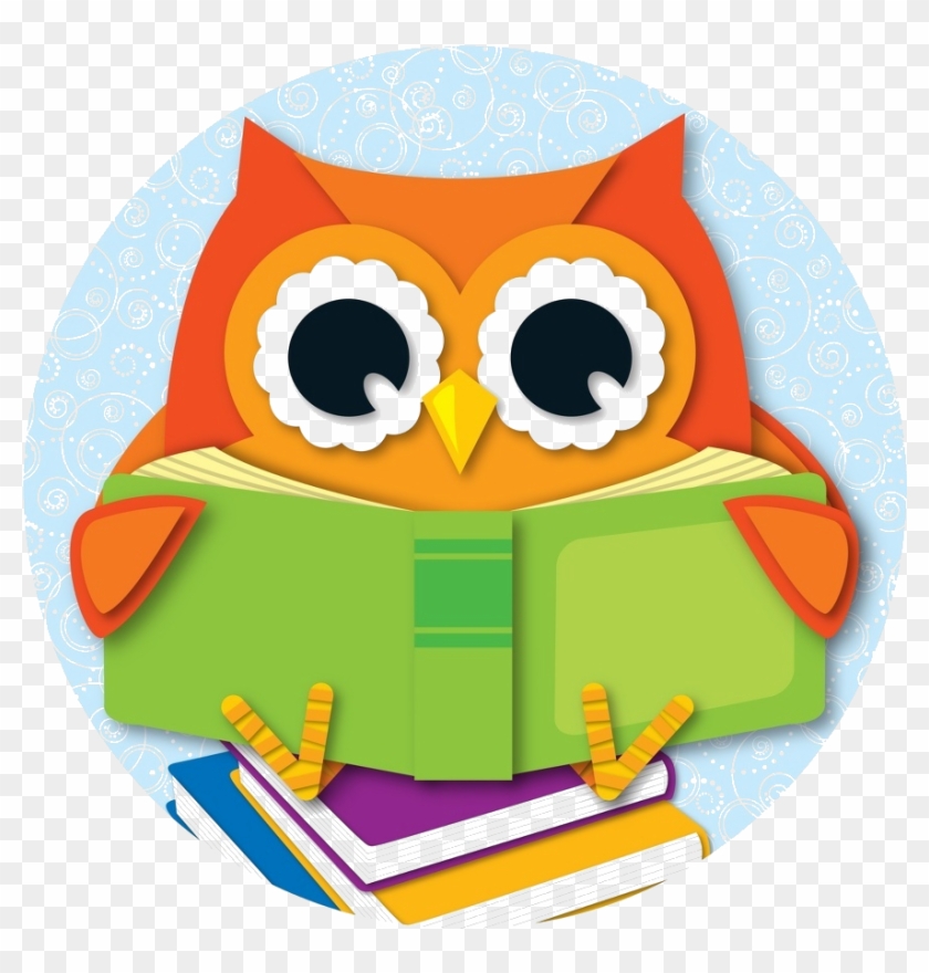 Library Media Center - Reading Owl #1757544