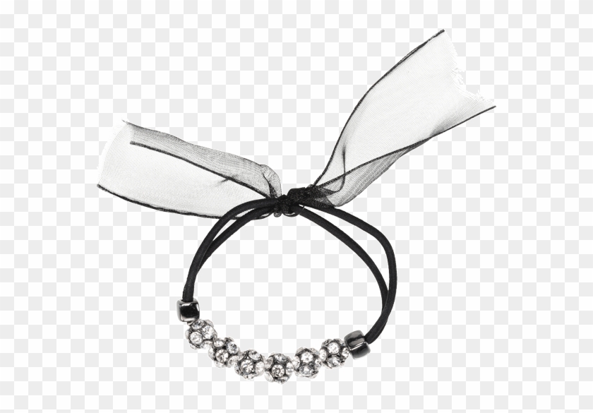 Elastic With Strass Stones And Bow - Sketch #1757935