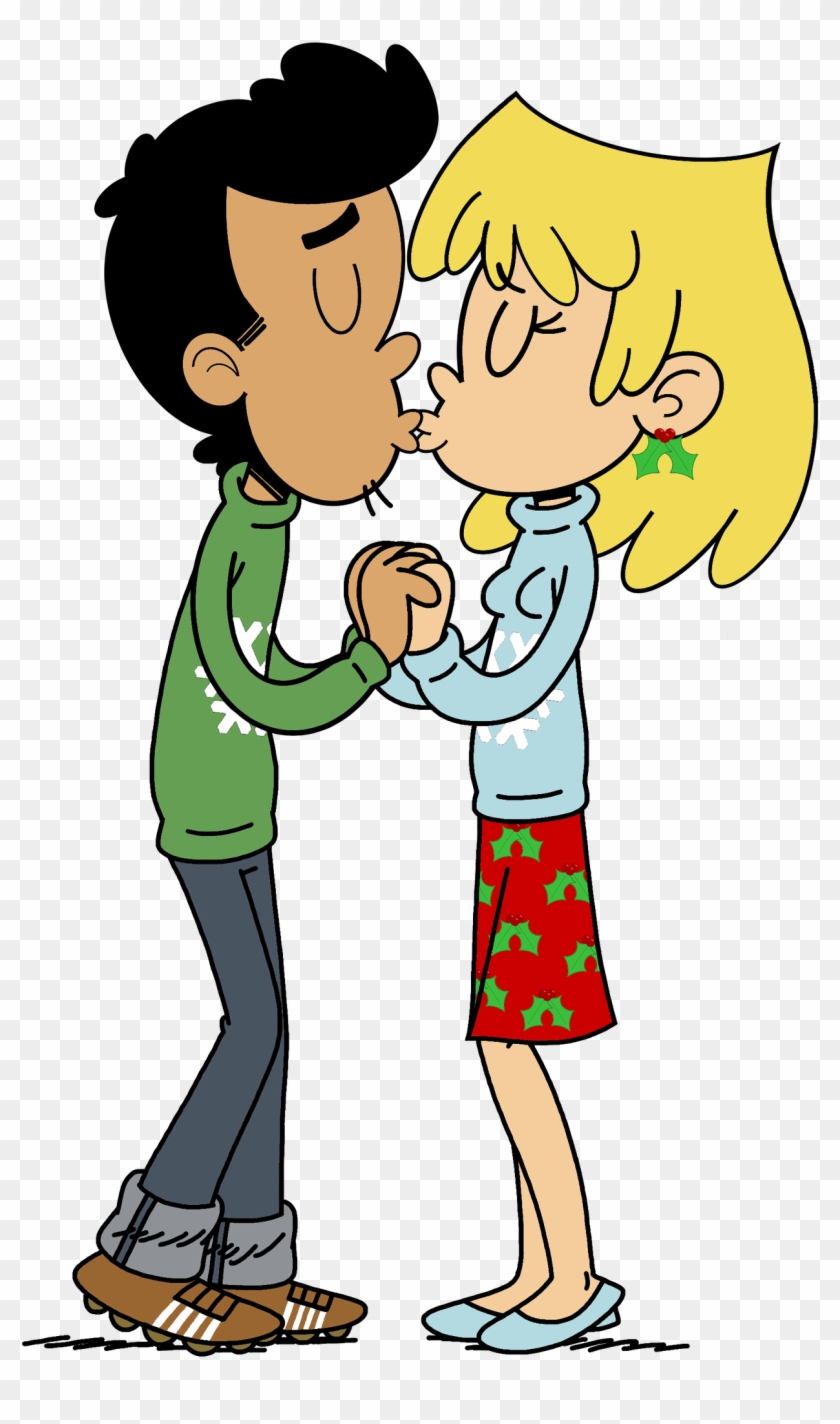 Lori And Bobby's Christmas Kiss By Luxojr888 - Lori Loud And Bobby Kiss #1757937