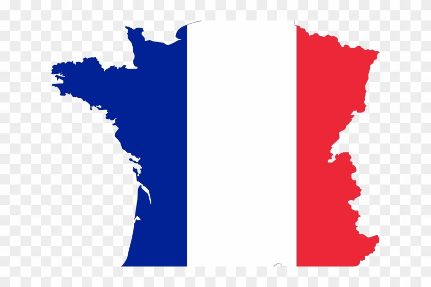Map Flag Clipart Bible - France Country With Flag #1757994