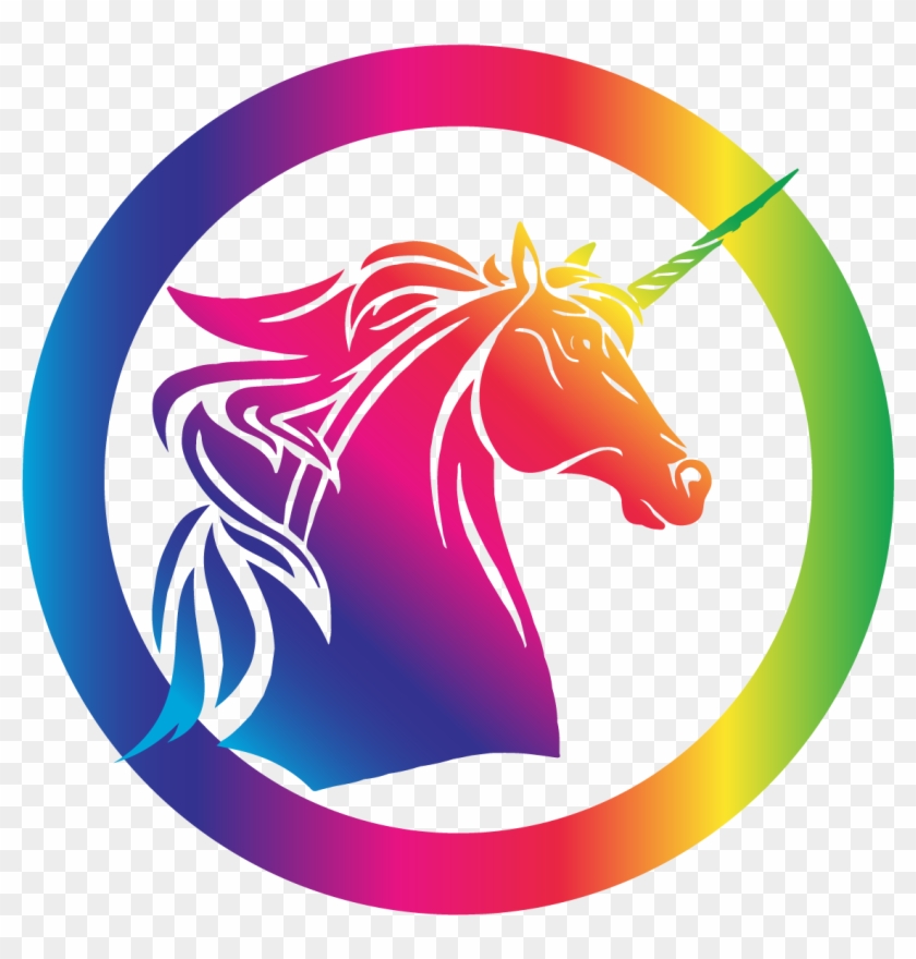 Description - Unicorn Logo Circle #1758221