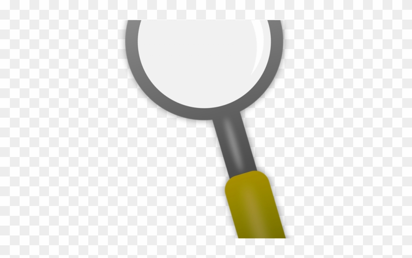 Realistic Magnifying Glass Clip Art Transparent Background - Racket #1758282
