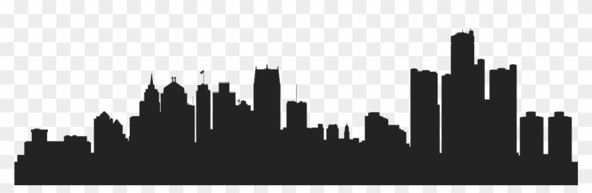 Next - Detroit Skyline Silhouette Png #1758302