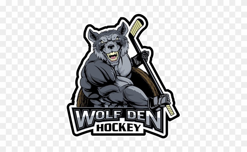 Wolf Den Hockey - Cartoon #1758406