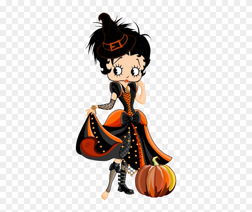 Betty Boop Betty Boop Halloween, Pumpkin Images, Cartoon, - Cartoon #1758486