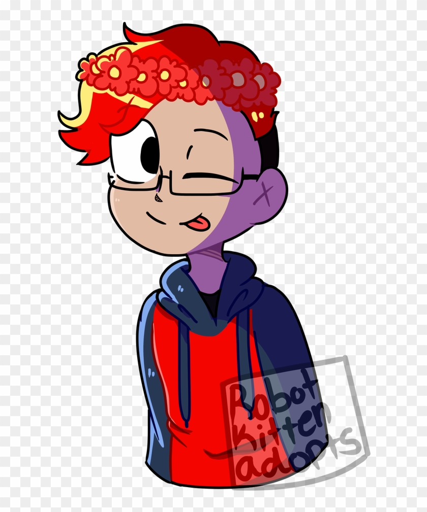 Markiplier Flower Crown Doodle On Deviantart Doodles - Cartoon #1758654