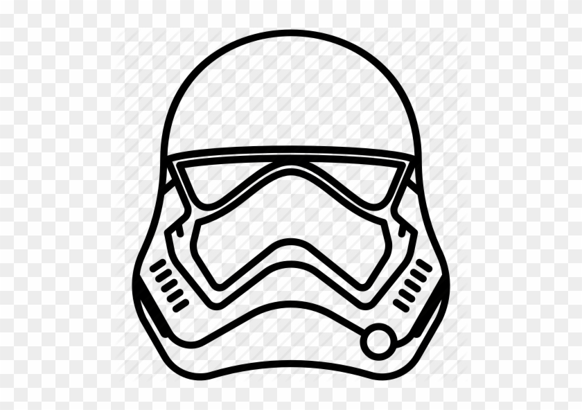 512 X 512 12 - First Order Stormtrooper Helmet Drawing #1758811
