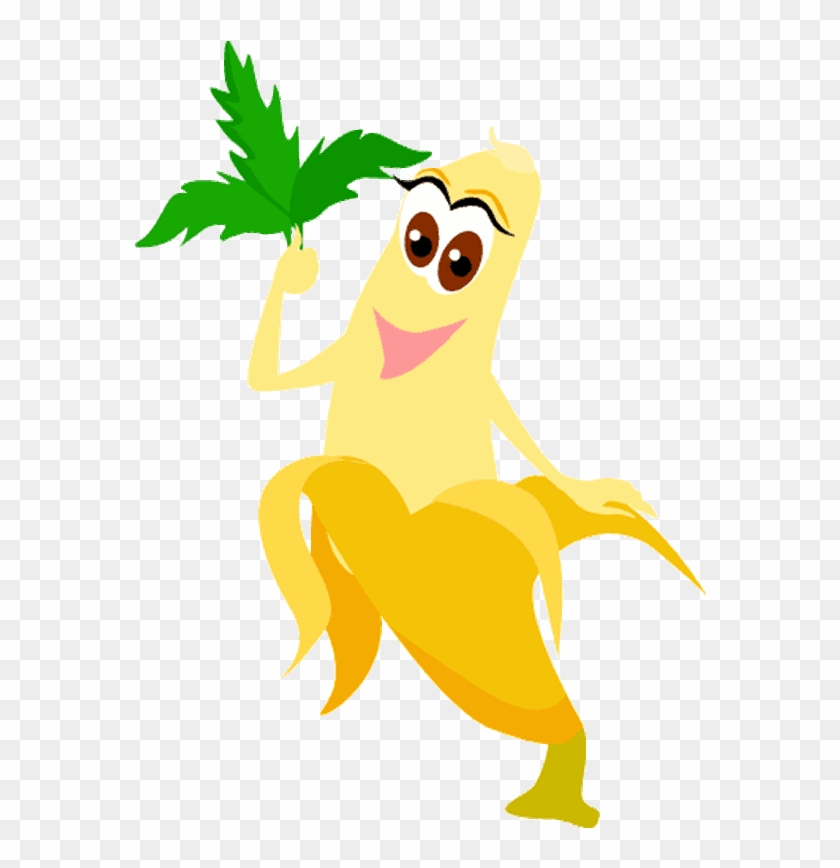 15 Clipart Gambar Ilustrasi Buah Pisang - Pisang Lucu Png #1758861