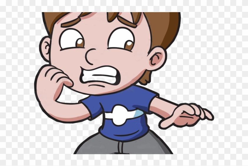 Fear Clipart Fear Child - Cartoon Anxiety In Children #1758870