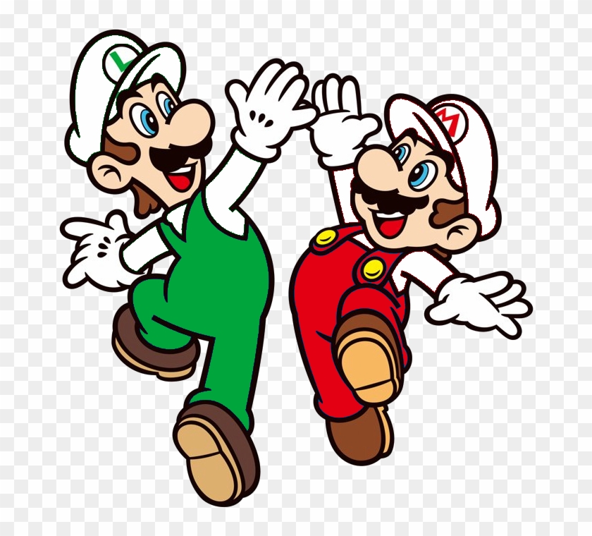 Super Bros New - Fire Mario And Luigi #1759112