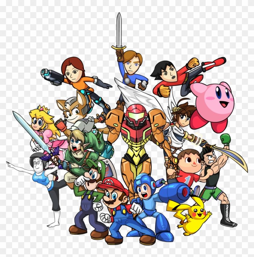 Super Smash Bros By Jeffkyler On Deviantart - Super Smash Bros. #1759113