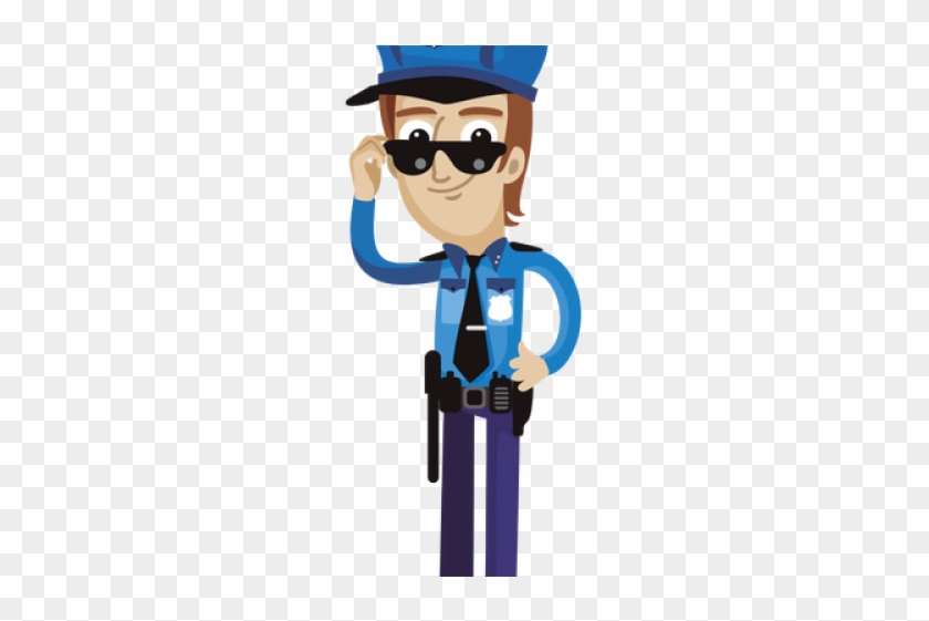 Telephone Clipart Fun - Clipart Transparent Background Policeman #1759351