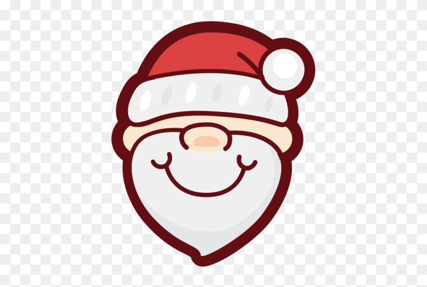 Santa Claus, Fill, Flat Icon - Santa Claus #1759527