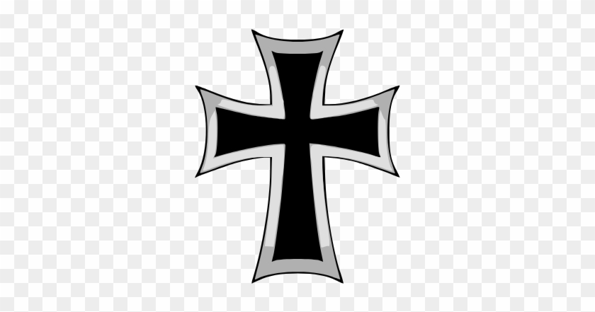 Teutonic Knights Cross - Christian Cross Red #1759619