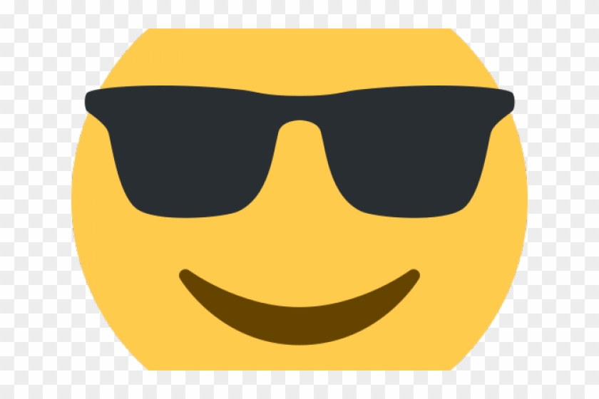 Sunglasses Emoji Clipart Emoji W - Smiley #1759658