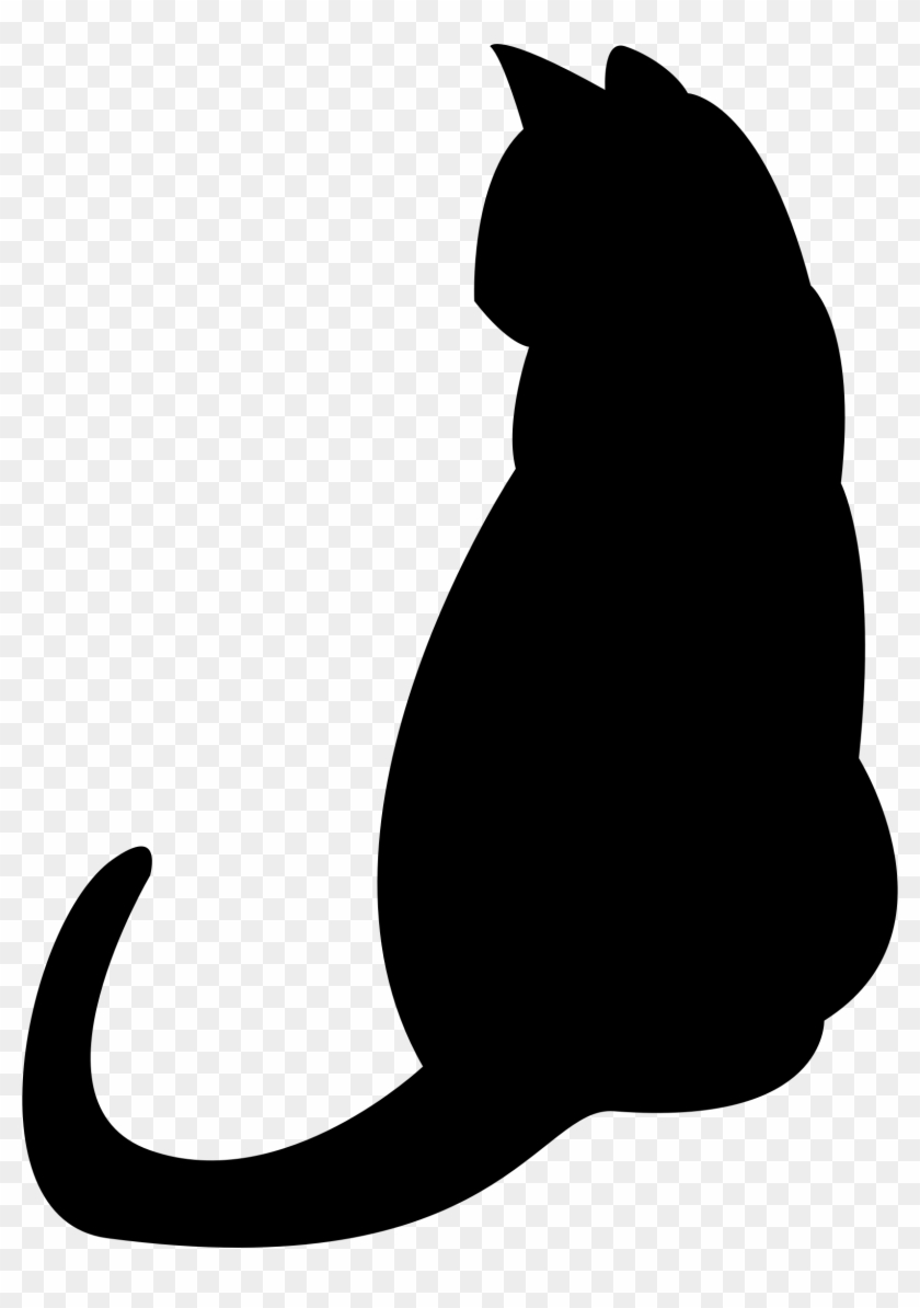 Big Image - Cat Silhouette Png #265144