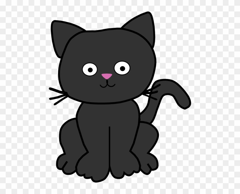 Black Cat Clipart - Cat Clip Art Transparent #265154