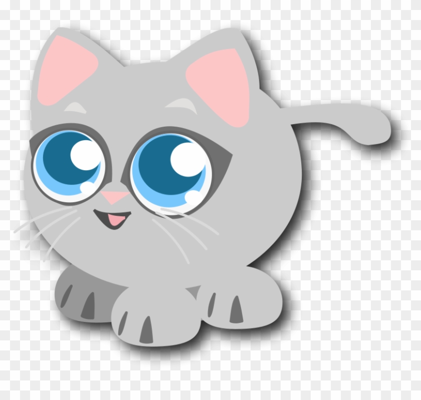 Free Baby Cat - Anime Kitty Throw Blanket #265175