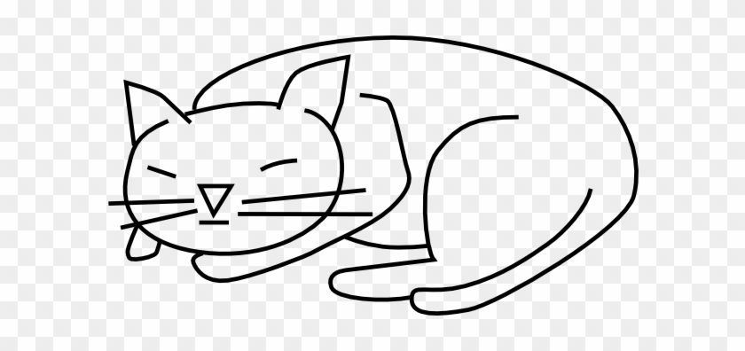 Kitten - Clipart - Black - And - White - Cat Clip Art #265176