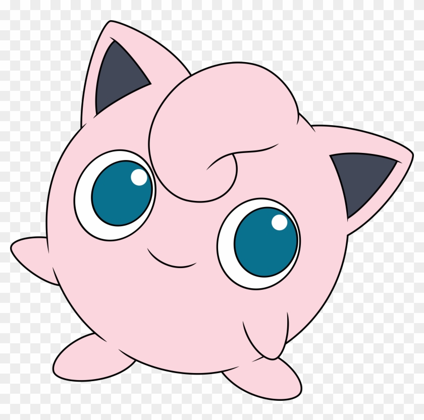 Pokémon Go Pikachu Cat Pink Face Nose Facial Expression - Pokemon Jigglypuff #265186