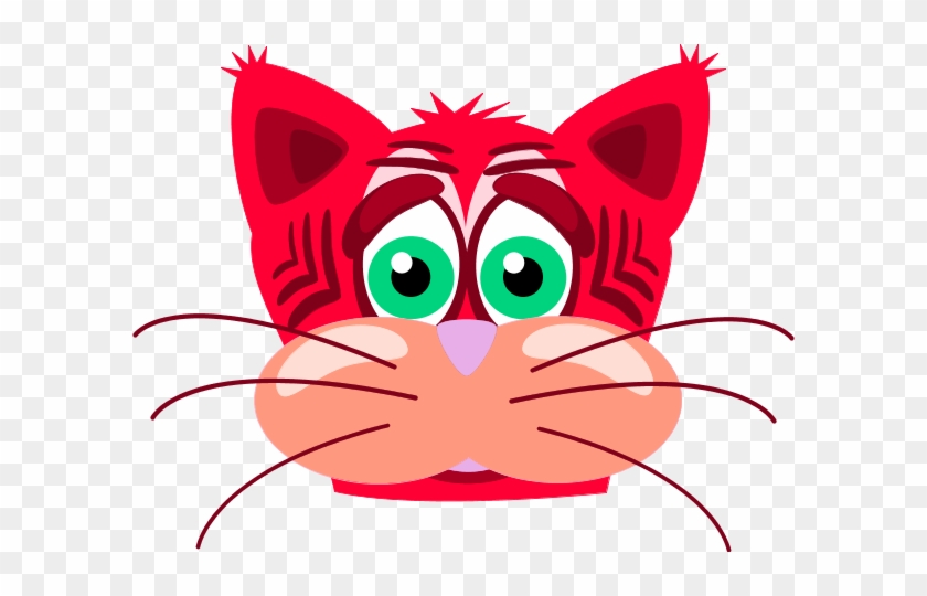 Sad Cat Face Clipart - Cat Clip Art #265207