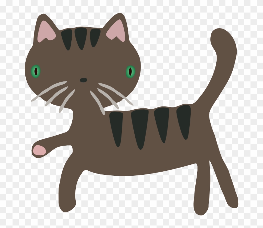 Free Gray Cat Clipart - Stray Cat Clipart #265290