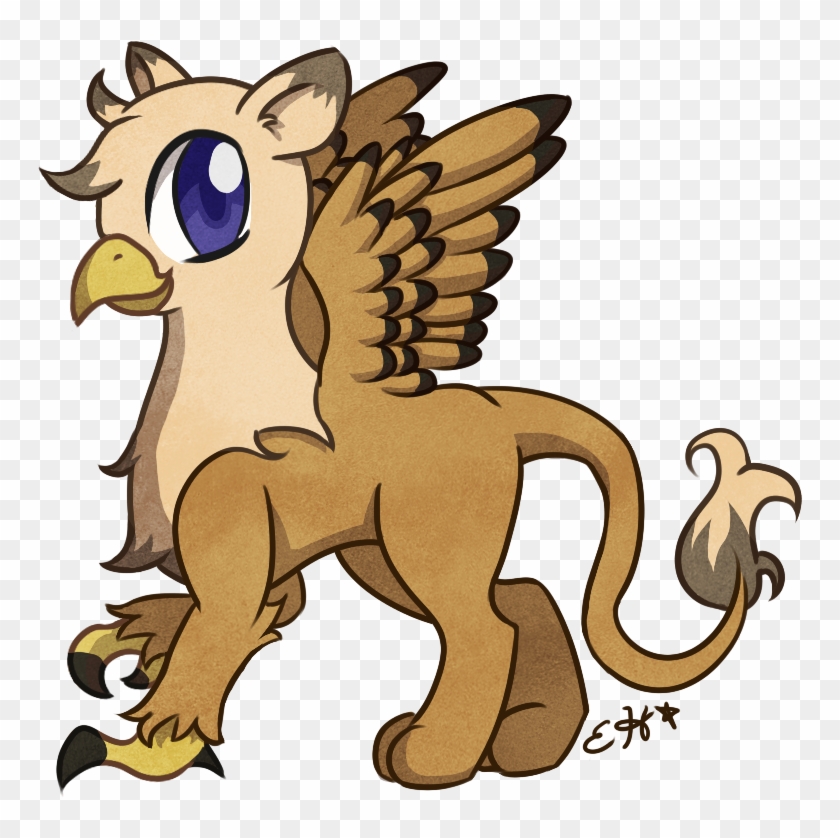Drawn Griffon Cute - Cute Griffin Png #265305