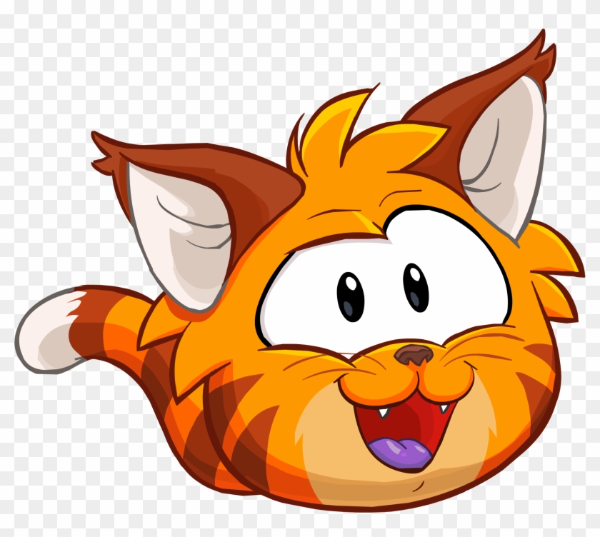 Orange Tabby Cat - Club Penguin Cat Puffle #265358