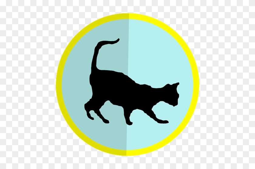 Tail Clipart Cat Shadow - Icon #265355