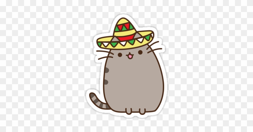 "pusheen Taco" Stickers By Reun - Drawings Of Pusheen Cat #265371