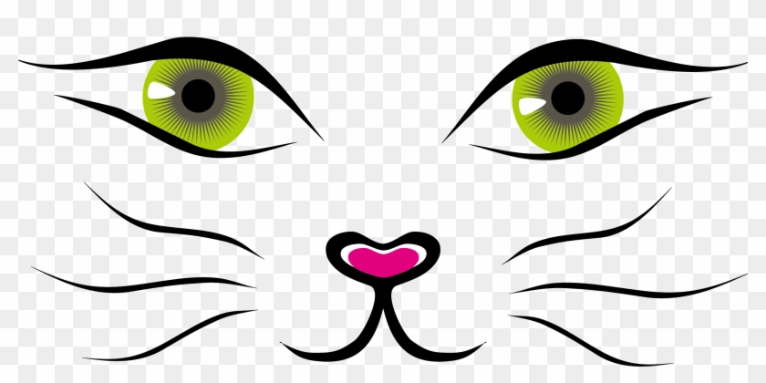 Cat Cartoon Clip Art - Cat Face Vector Png #265388