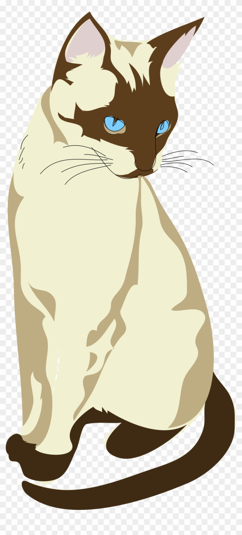 Public Domain Clip Art Image - Siamese Cat Clipart #265401