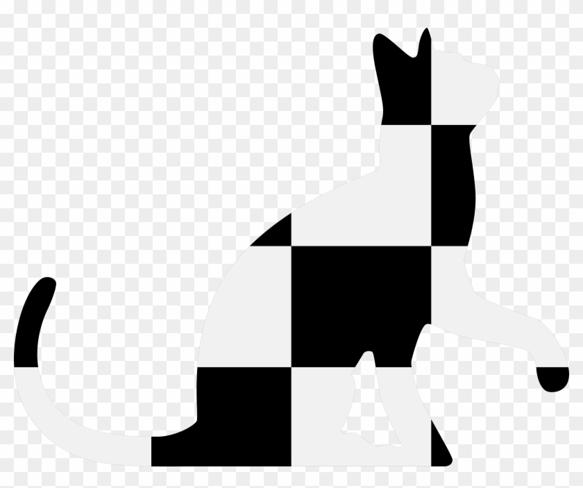 Big Image - Checkered Cat #265405