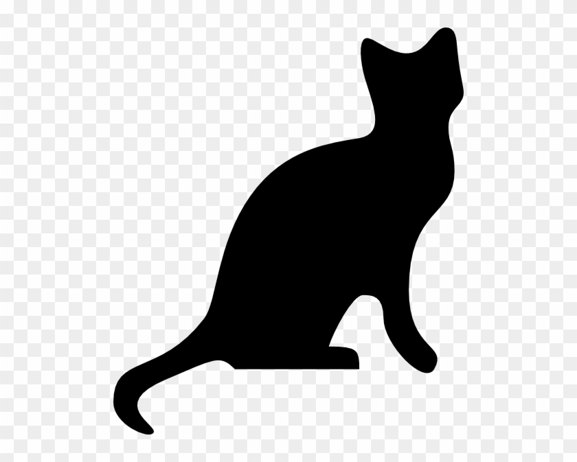 Black Cat Clip Art - Do Cats Like To Be Scratched #265449