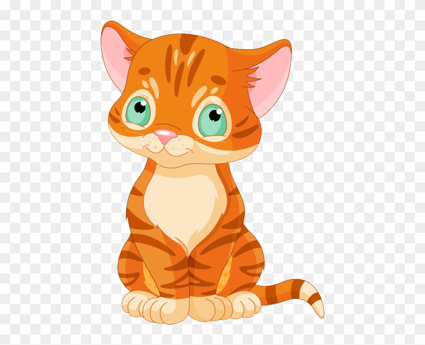 Orange Cat Clipart - Orange Cat Clipart #265502
