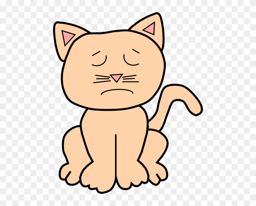 sad kitten clipart