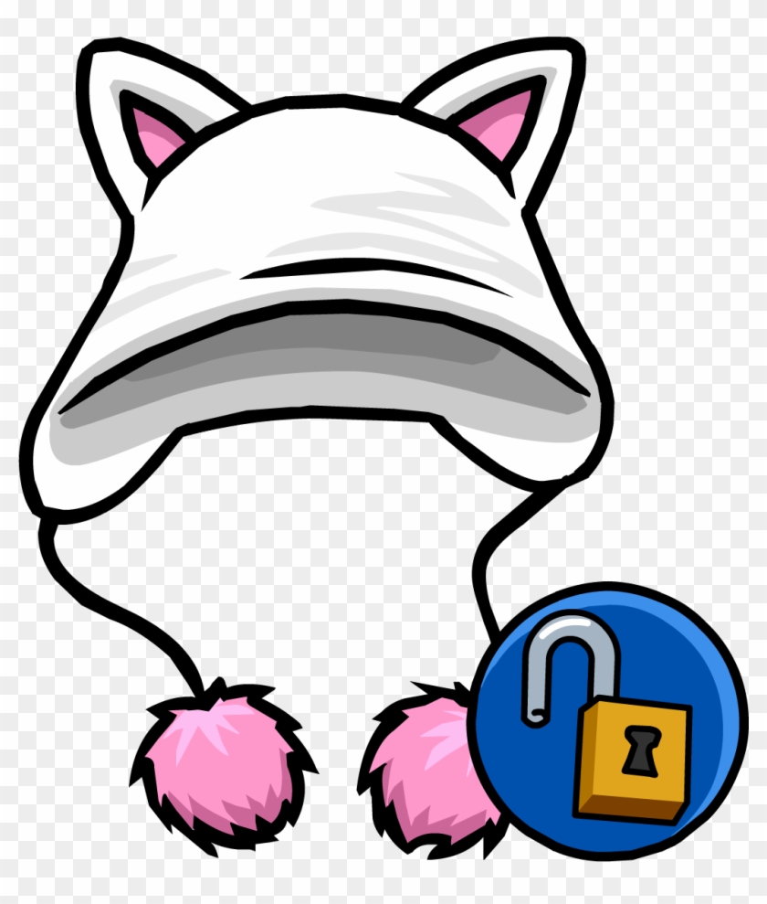 Kitty Kat Hat Icon - Club Penguin Rare Head Items #265533