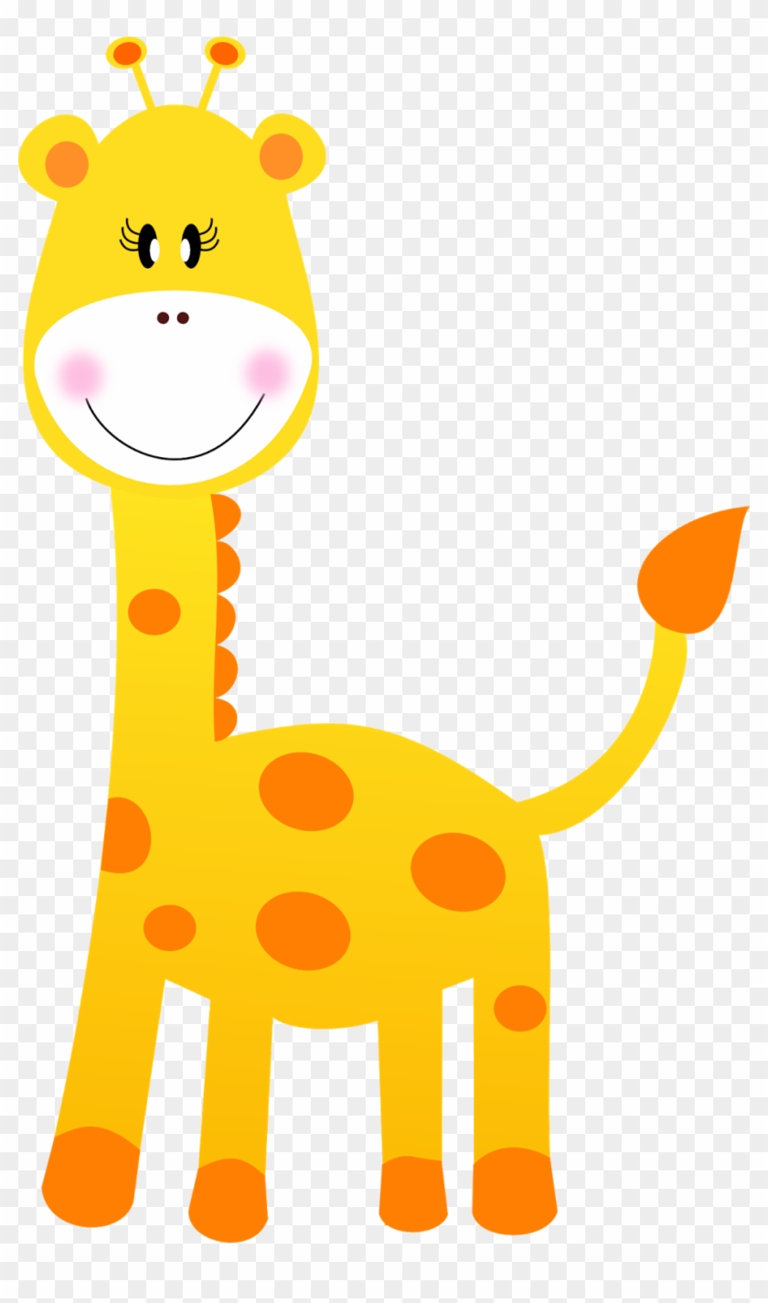You Can Download By Various Options Like Giraffe Clipart - Animais Safari Sem Fundo #265543