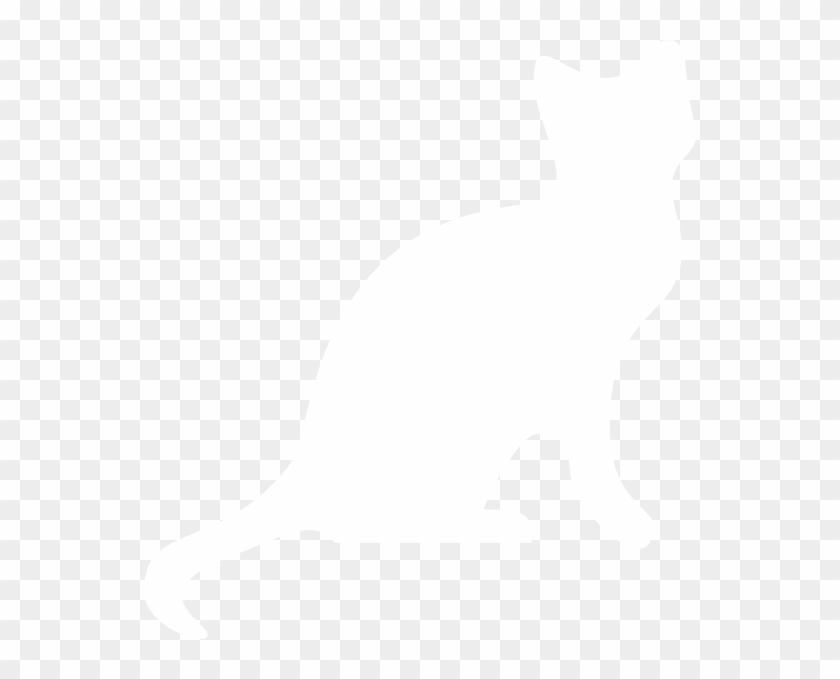 Cat Silhouette Clip Art At - Schrodinger's Cat Is Dead Alive #265560