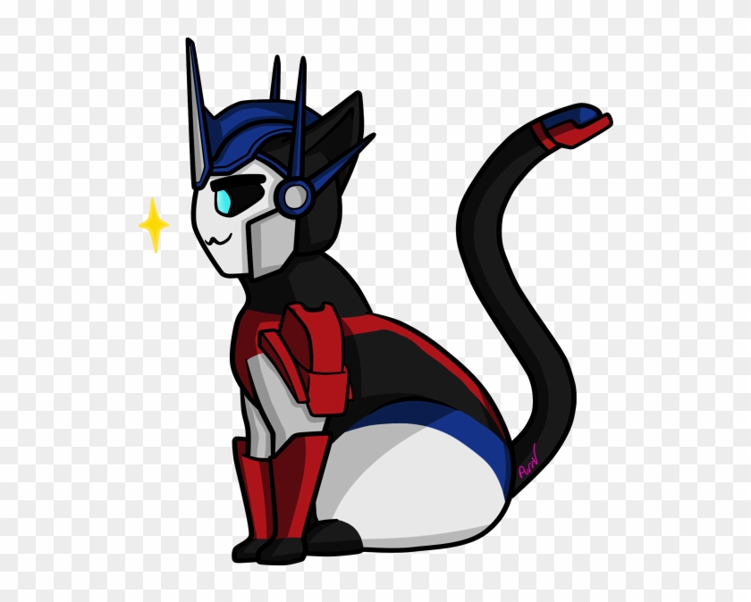Kitty For Wachey By Purrv - Optimus Cat #265572