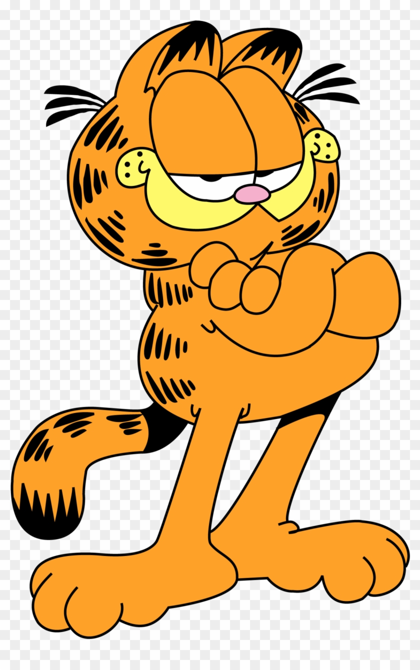 Garfield Cat Clipart Photo - Famous Cat Cartoon Characters - Free  Transparent PNG Clipart Images Download
