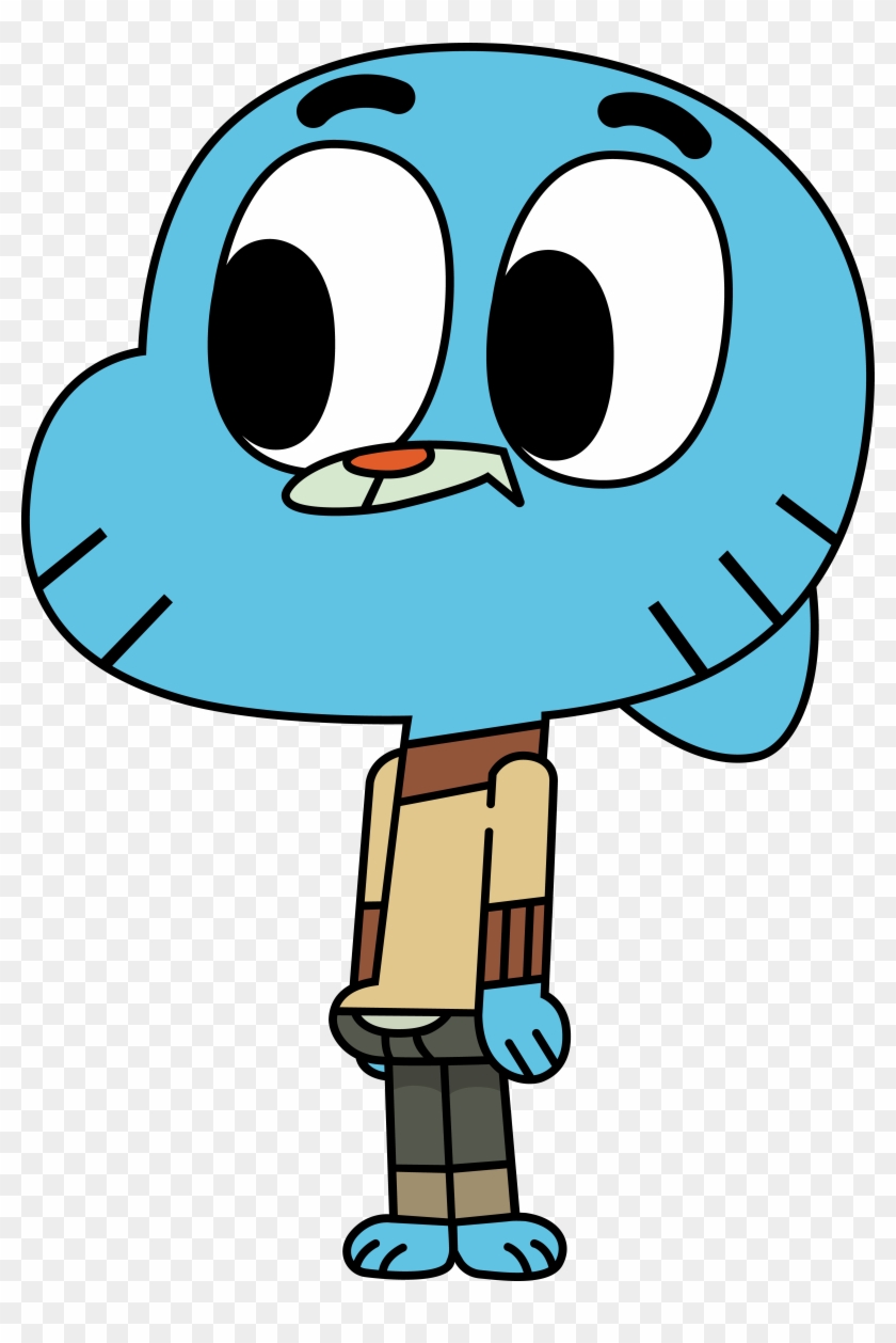 Cartoon Cat Mascot - Amazing World Of Gumball Vector #265598