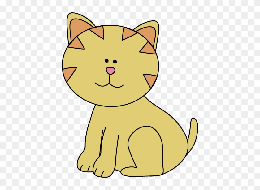 Yellow Clipart Kitten - Clip Art Kitten #265613